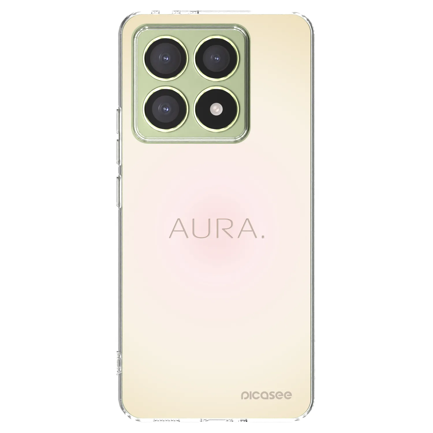 Picasee silikonowe przeźroczyste etui na Xiaomi 14T - Aura