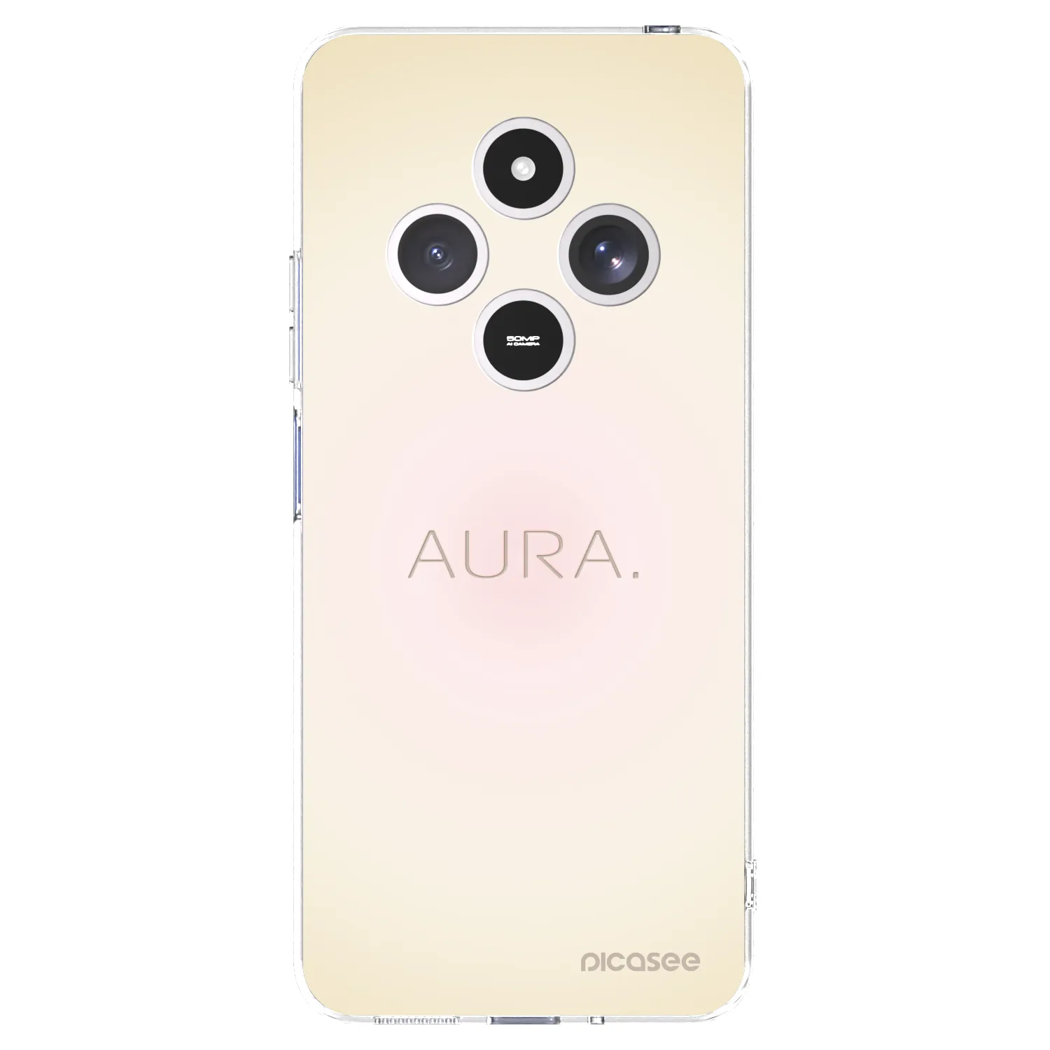 Picasee silikonowe przeźroczyste etui na Xiaomi Redmi 14C - Aura