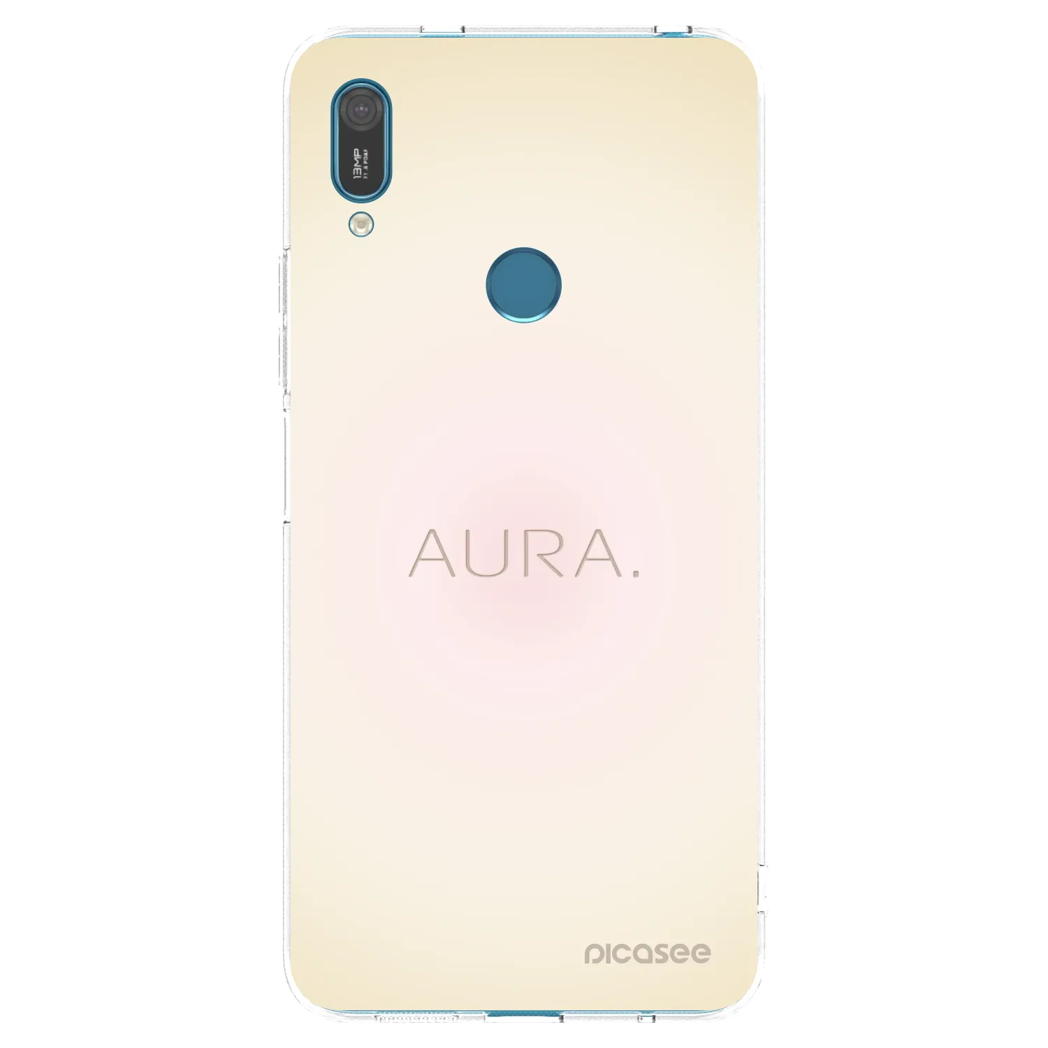 Picasee silikonowe przeźroczyste etui na Huawei Y7 2019 - Aura