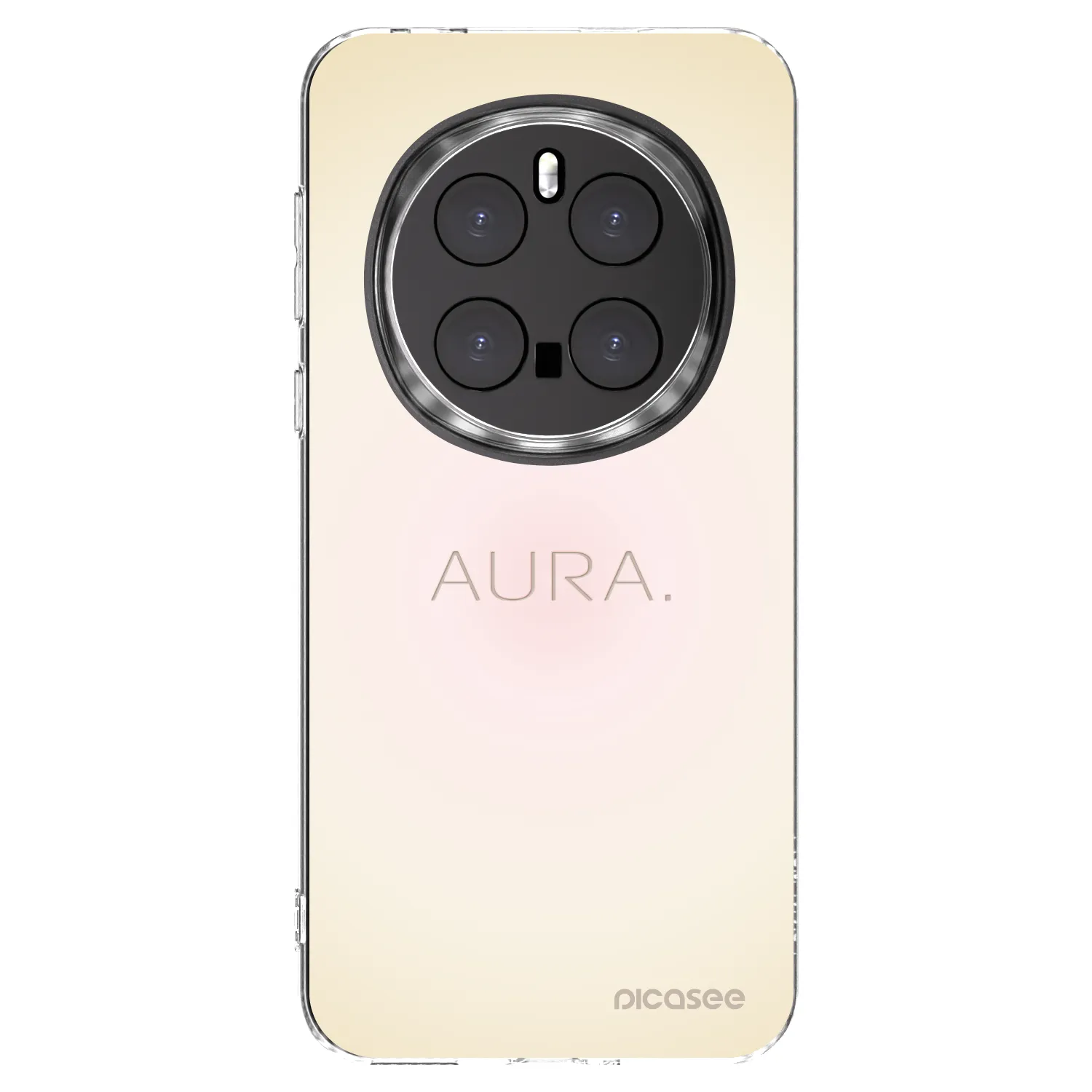 Picasee silikonowe przeźroczyste etui na Honor Magic7 Pro 5G - Aura