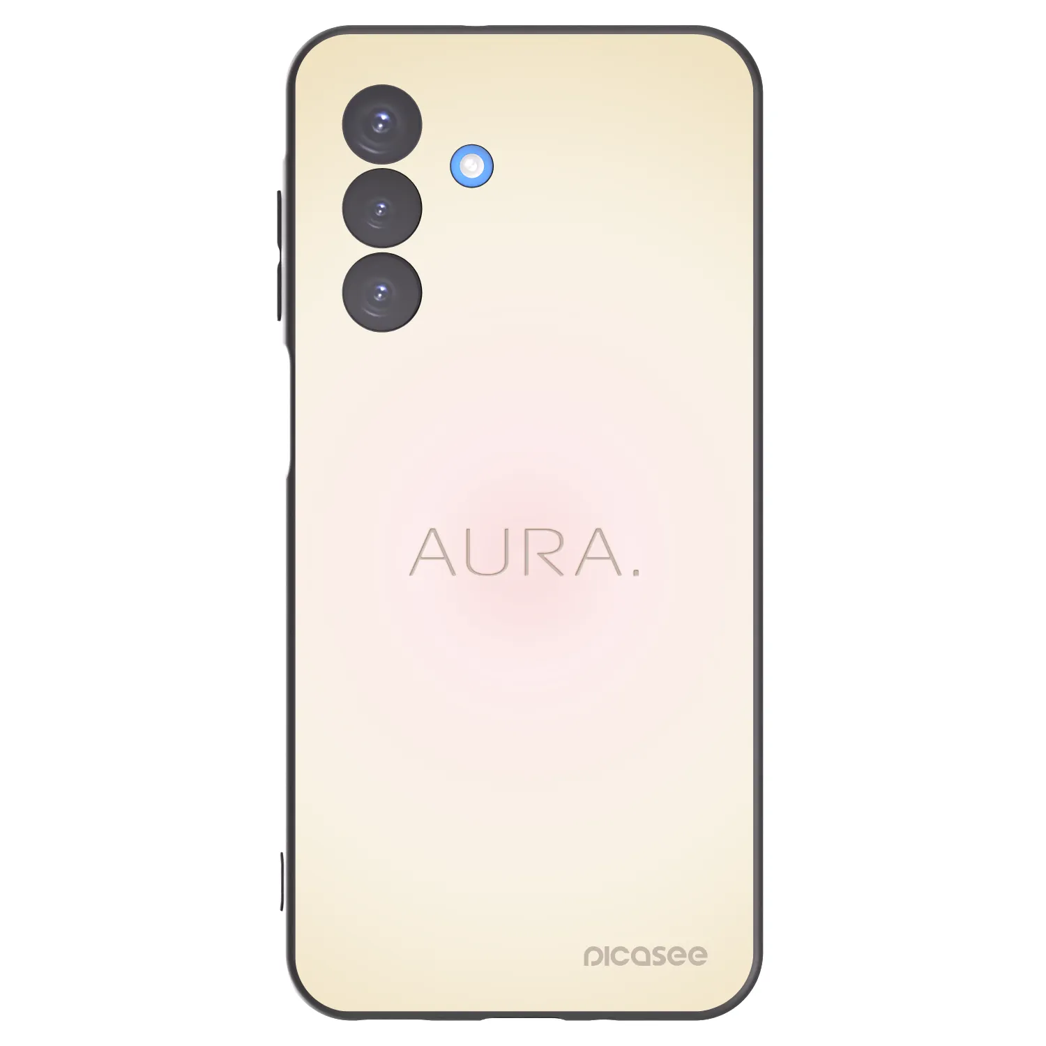 Picasee silikonowe czarne etui na Samsung Galaxy A17 5G - Aura