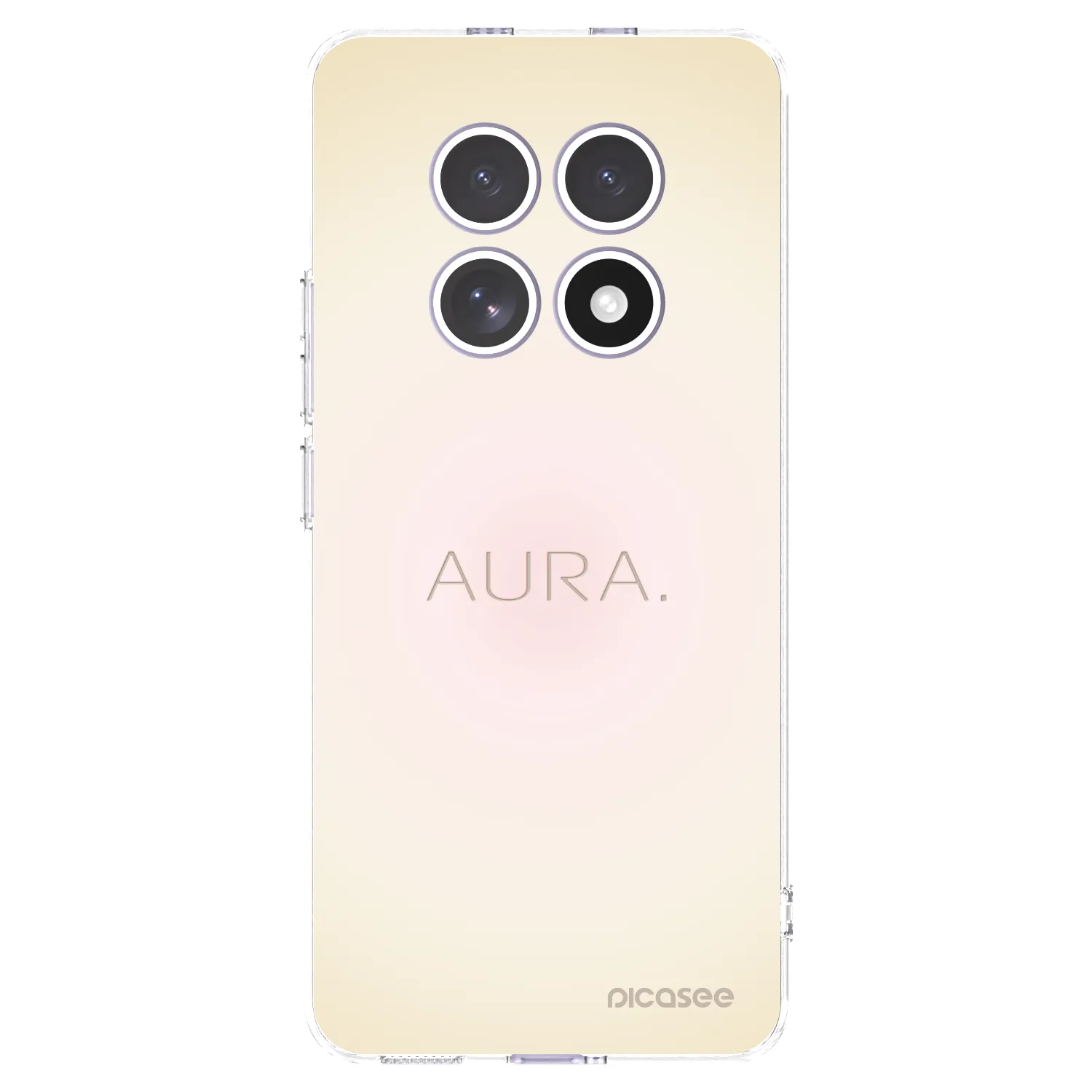 Picasee silikonowe przeźroczyste etui na Xiaomi Redmi Note 15 4G - Aura