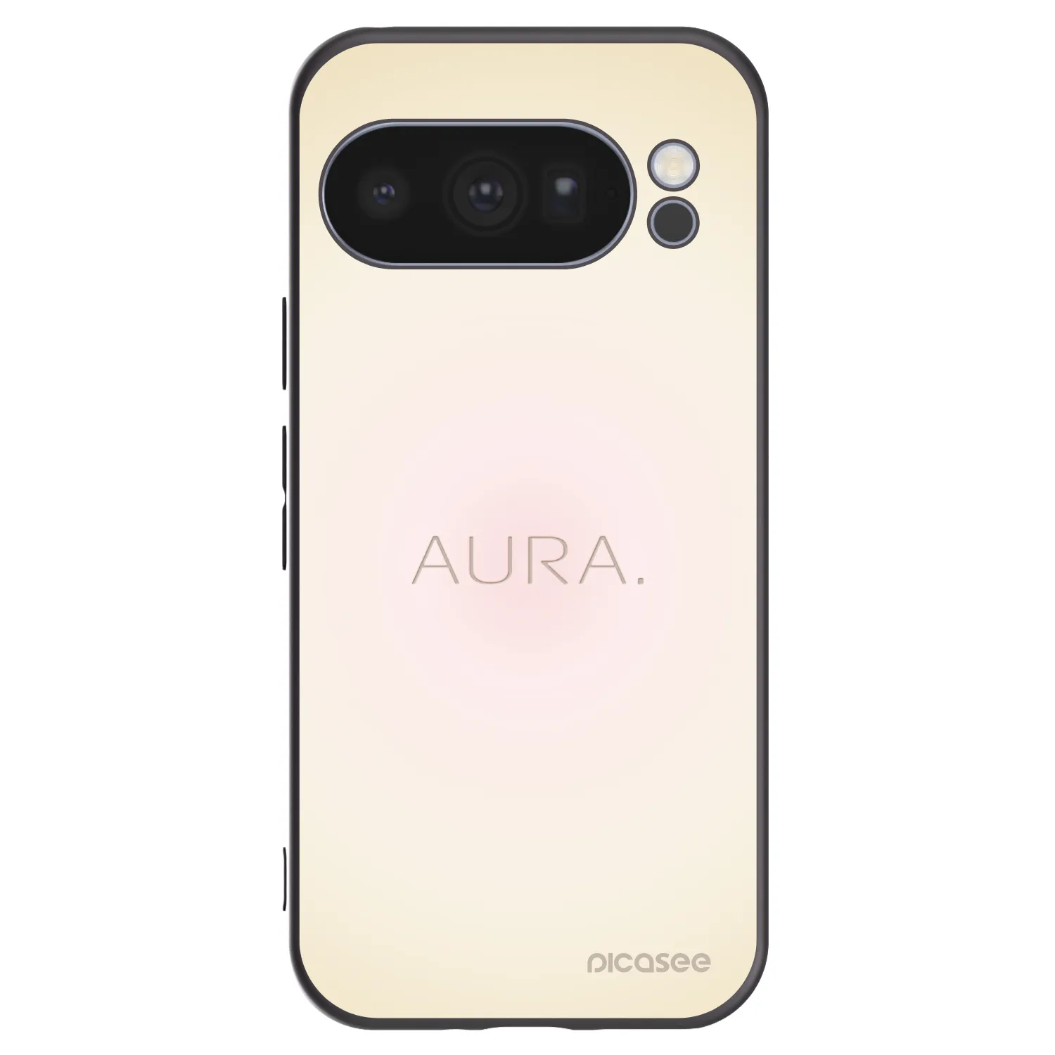 Picasee silikonowe czarne etui na Google Pixel 10 Pro - Aura