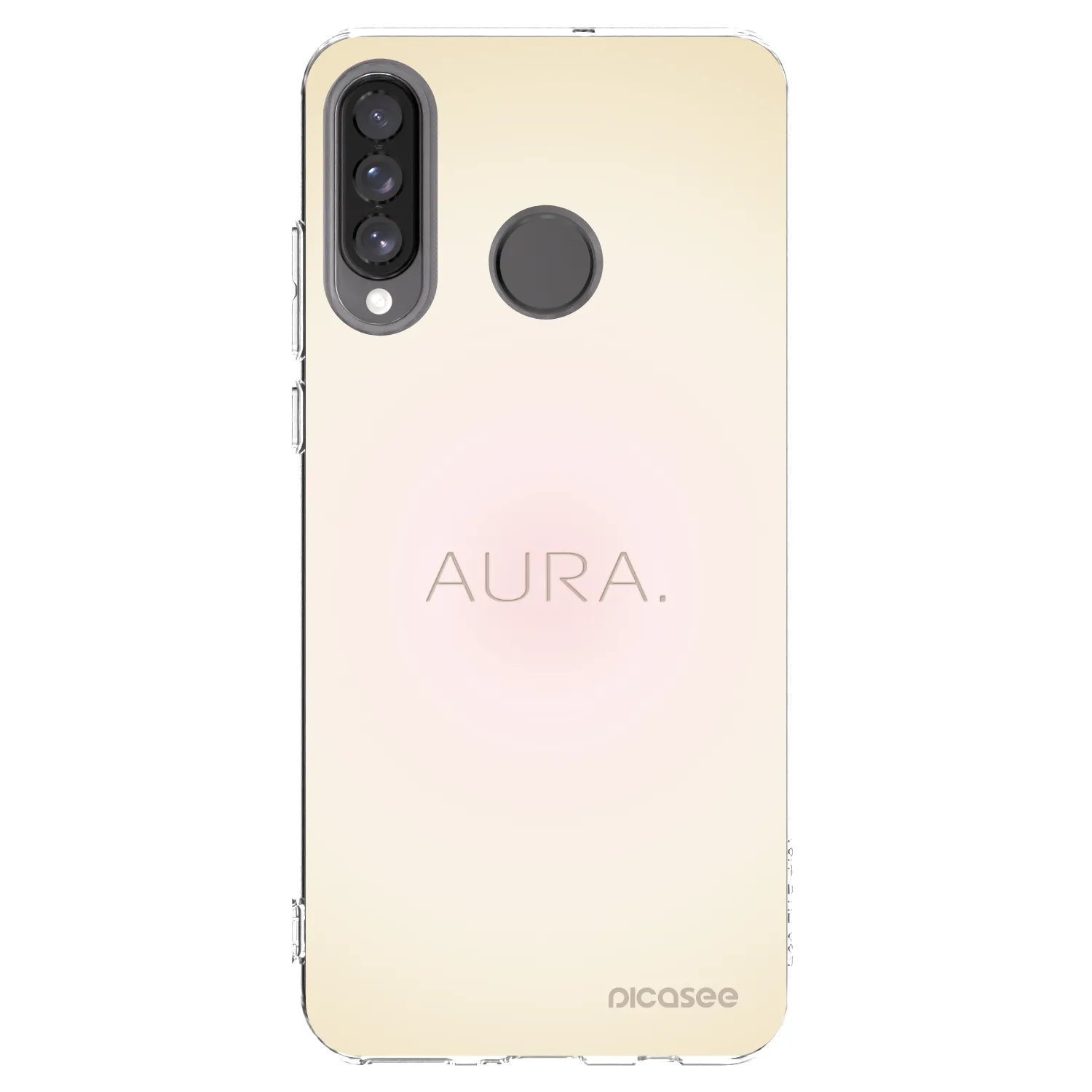 Picasee silikonowe przeźroczyste etui na Huawei P30 Lite - Aura