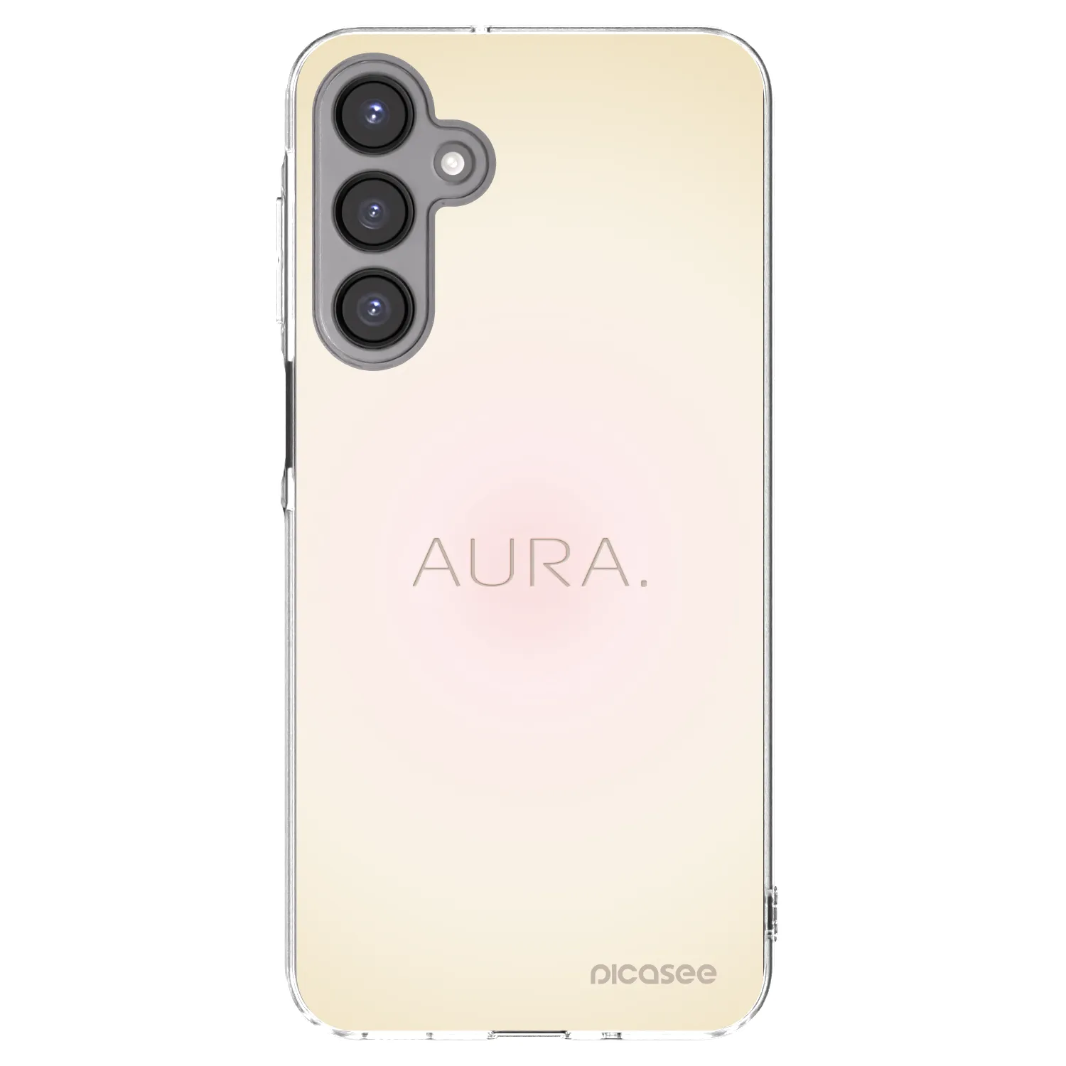 Picasee silikonowe przeźroczyste etui na Samsung Galaxy A16 4G - Aura