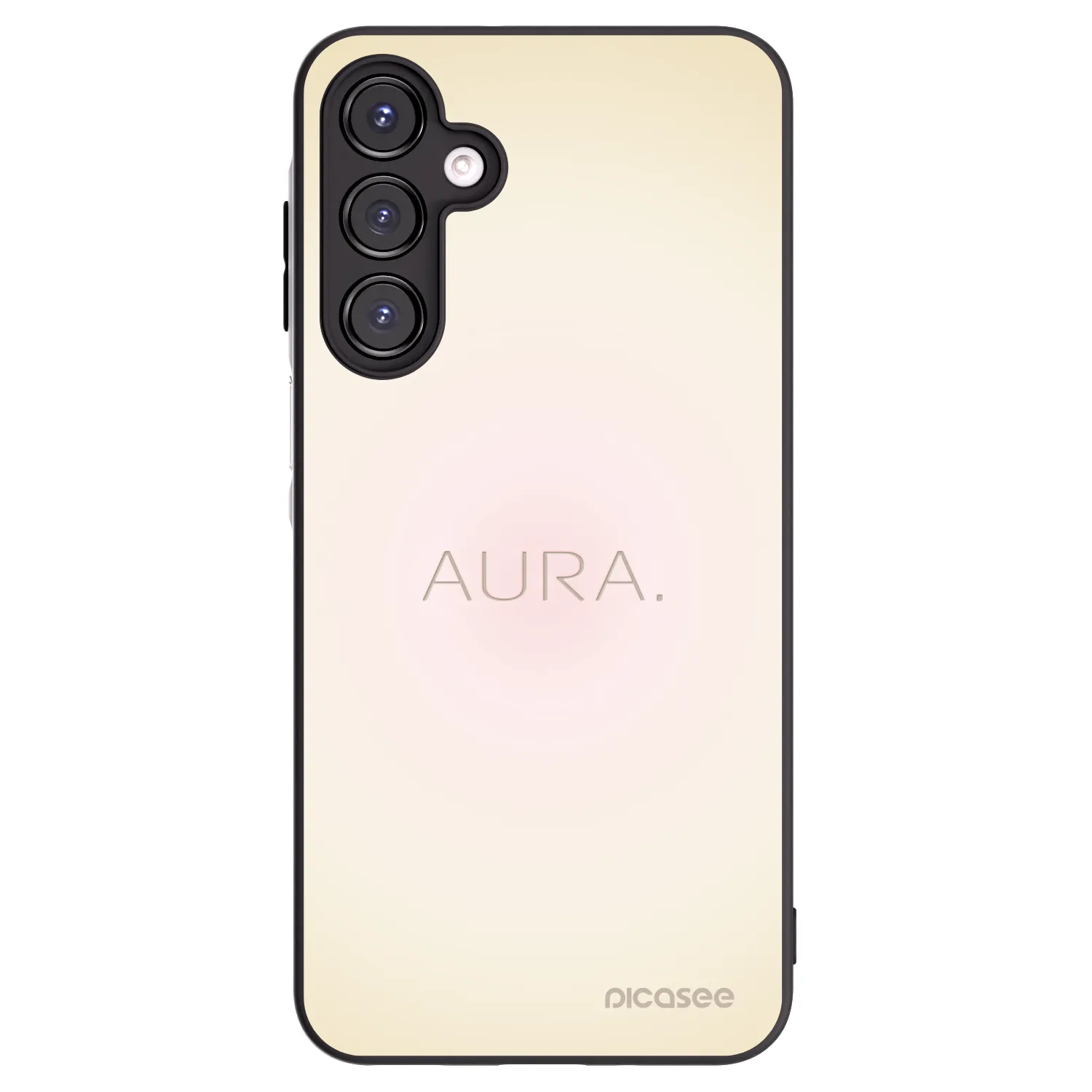 Picasee silikonowe czarne etui na Samsung Galaxy A16 4G - Aura