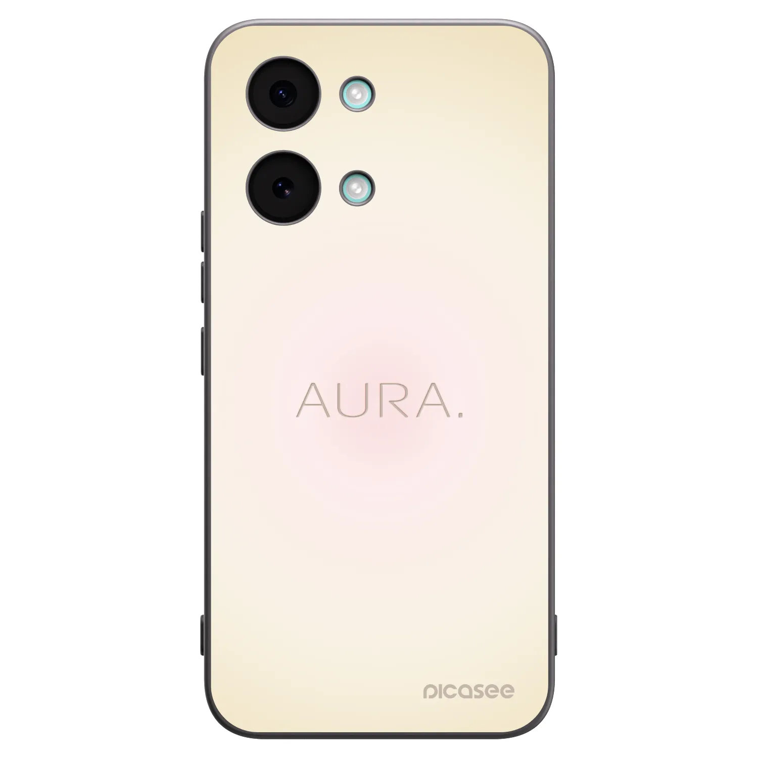Picasee silikonowe czarne etui na Xiaomi Poco X8 Pro Max - Aura