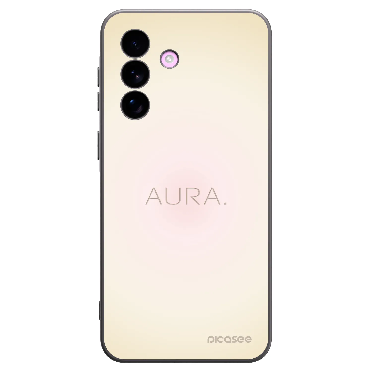 Picasee silikonowe czarne etui na Samsung Galaxy A57 5G - Aura