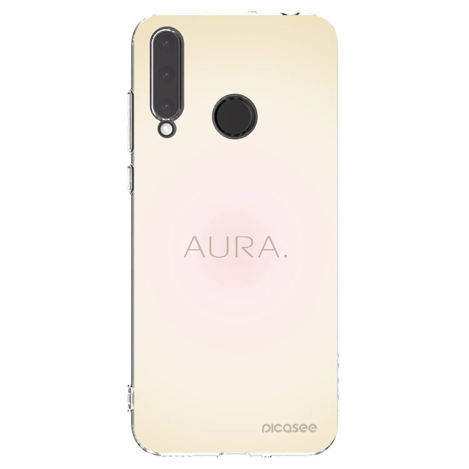 Picasee silikonowe przeźroczyste etui na Honor 20 Lite - Aura