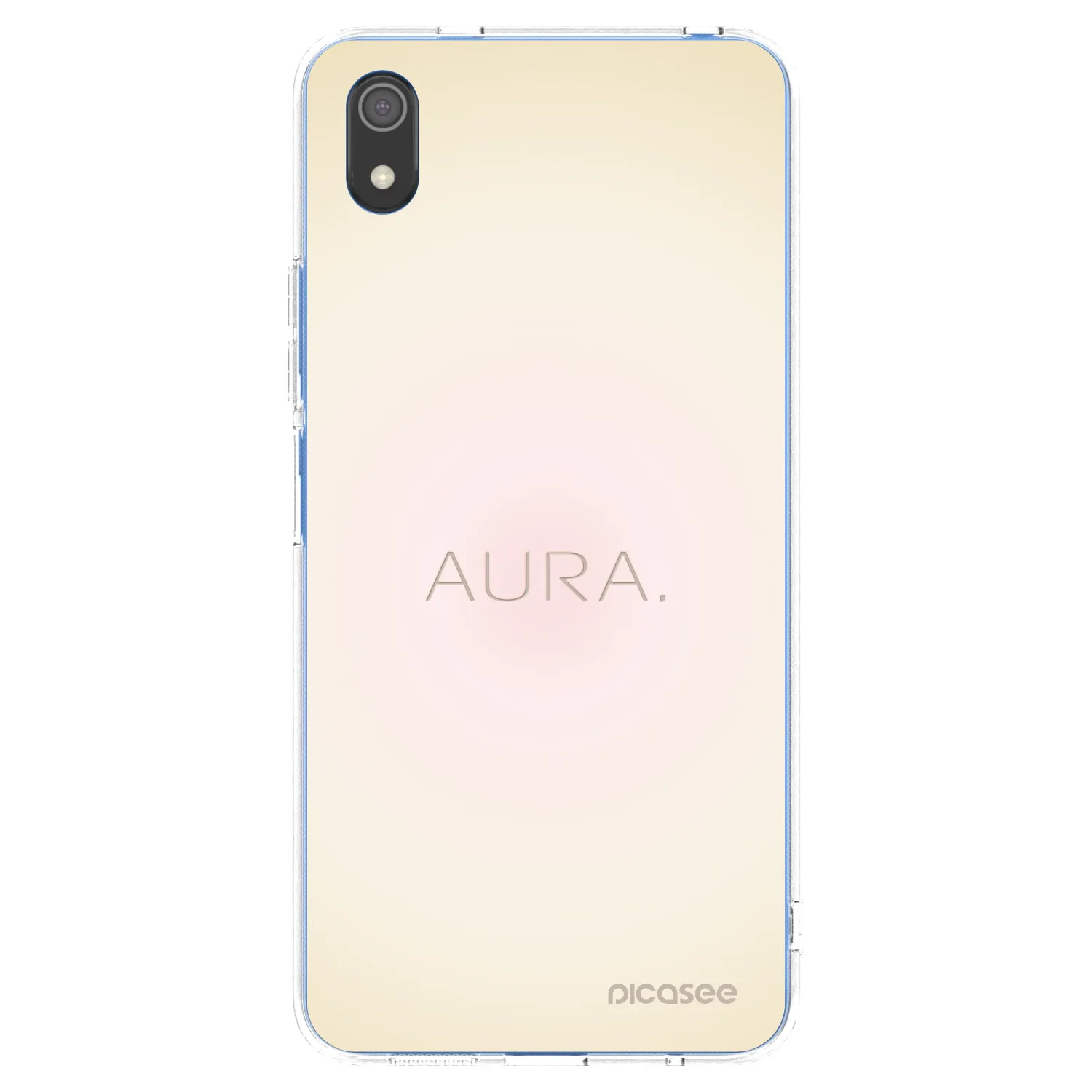 Picasee silikonowe przeźroczyste etui na Xiaomi Redmi 7A - Aura