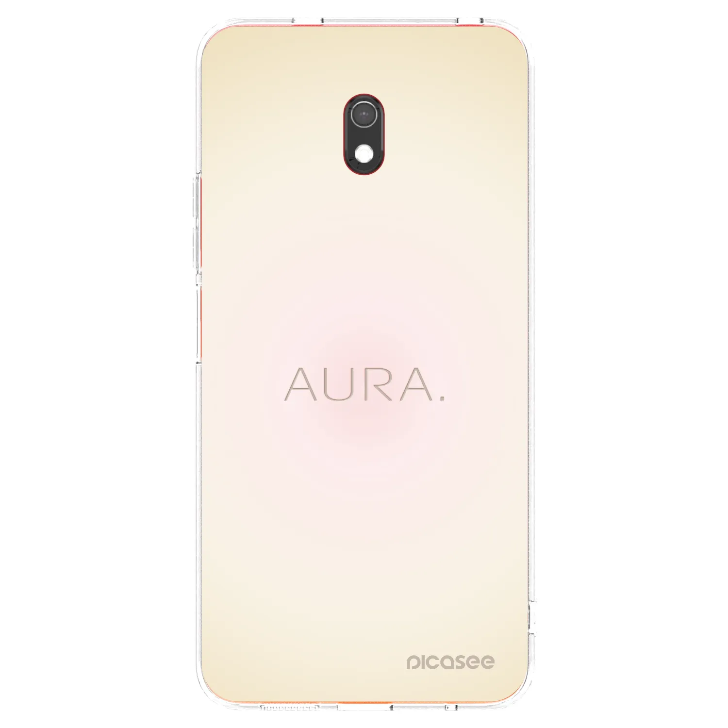 Picasee silikonowe przeźroczyste etui na Xiaomi Redmi 8A - Aura
