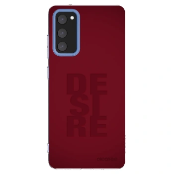 Picasee silikonowe przeźroczyste etui na Samsung Galaxy S20 FE - Desire