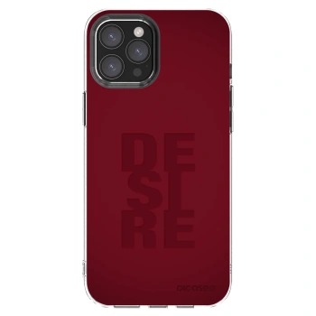 Picasee silikonowe przeźroczyste etui na Apple iPhone 12 Pro Max - Desire