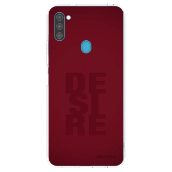 Picasee silikonowe przeźroczyste etui na Samsung Galaxy M11 - Desire