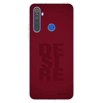 Picasee silikonowe przeźroczyste etui na Realme 5 - Desire