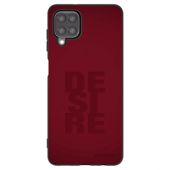 Picasee silikonowe czarne etui na Samsung Galaxy A12 A125F - Desire