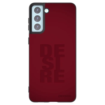 Picasee silikonowe czarne etui na Samsung Galaxy S21+ 5G G996F - Desire