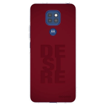 Picasee silikonowe przeźroczyste etui na Motorola Moto G9 Play - Desire