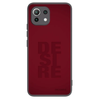 Picasee silikonowe czarne etui na Xiaomi Mi 11 Lite - Desire