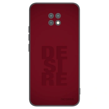 Picasee silikonowe czarne etui na Xiaomi Redmi Note 9T - Desire