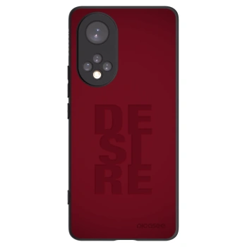 Picasee silikonowe czarne etui na Honor 50 5G - Desire
