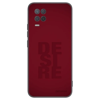 Picasee silikonowe czarne etui na Realme 8 5G - Desire