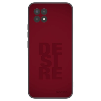 Picasee silikonowe czarne etui na Realme 8i - Desire