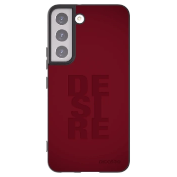 Picasee silikonowe czarne etui na Samsung Galaxy S22 5G - Desire