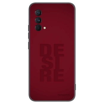 Picasee silikonowe czarne etui na Realme GT Master Edition 5G - Desire