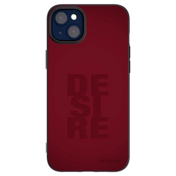 Picasee silikonowe czarne etui na Apple iPhone 14 Plus - Desire