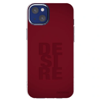 Picasee silikonowe przeźroczyste etui na Apple iPhone 14 Plus - Desire