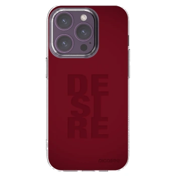 Picasee silikonowe przeźroczyste etui na Apple iPhone 14 Pro - Desire