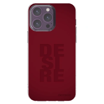Picasee silikonowe przeźroczyste etui na Apple iPhone 14 Pro Max - Desire