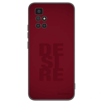 Picasee silikonowe czarne etui na Xiaomi Redmi 10 (2022) - Desire