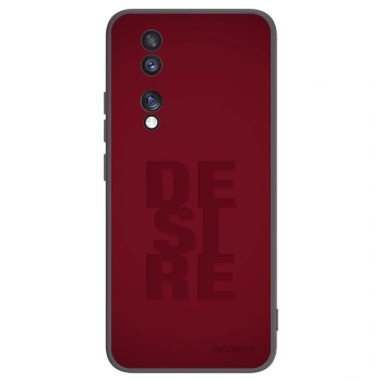 Picasee silikonowe czarne etui na Honor 70 - Desire