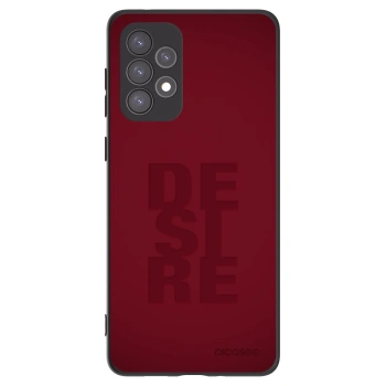 Picasee silikonowe czarne etui na Samsung Galaxy A73 5G - Desire