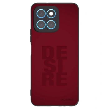 Picasee silikonowe czarne etui na Honor X6 - Desire