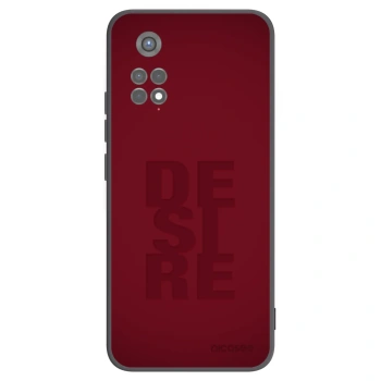 Picasee silikonowe czarne etui na Xiaomi Redmi Note 11S 5G - Desire