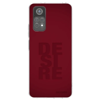 Picasee silikonowe przeźroczyste etui na Xiaomi Redmi Note 11S 5G - Desire