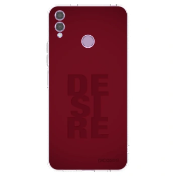 Picasee silikonowe przeźroczyste etui na Honor 8X - Desire