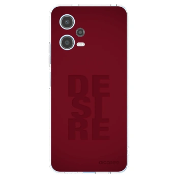Picasee silikonowe przeźroczyste etui na Xiaomi Redmi Note 12 5G - Desire