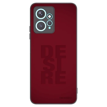 Picasee silikonowe czarne etui na Xiaomi Redmi Note 12 4G - Desire
