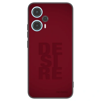Picasee silikonowe czarne etui na Xiaomi Poco F5 - Desire