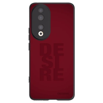 Picasee silikonowe czarne etui na Honor 90 5G - Desire