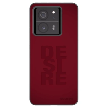 Picasee silikonowe czarne etui na Xiaomi 13T Pro - Desire