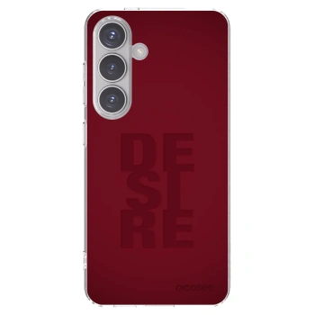 Picasee silikonowe przeźroczyste etui na Samsung Galaxy S24 S921B 5G - Desire