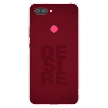 Picasee silikonowe przeźroczyste etui na Xiaomi Mi 8 Lite - Desire
