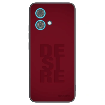 Picasee silikonowe czarne etui na Motorola Edge 40 Neo - Desire