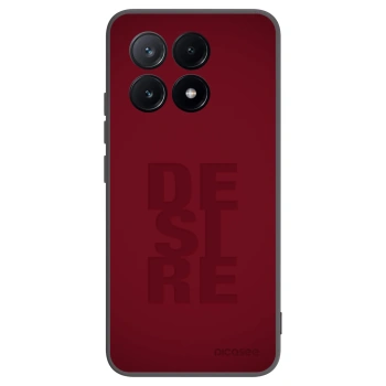 Picasee silikonowe czarne etui na Xiaomi Poco X6 Pro - Desire