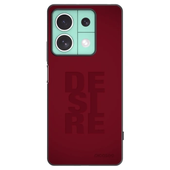 Picasee silikonowe czarne etui na Xiaomi Redmi Note 13 5G - Desire